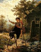 august malmstrom hopp gralle oil on canvas